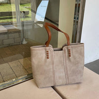 Olivia | Large Capacity Vegan Leather Tote Bag