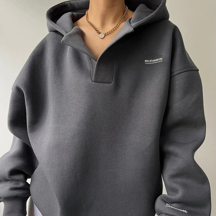 Maria | Oversized cotton hoodie 2