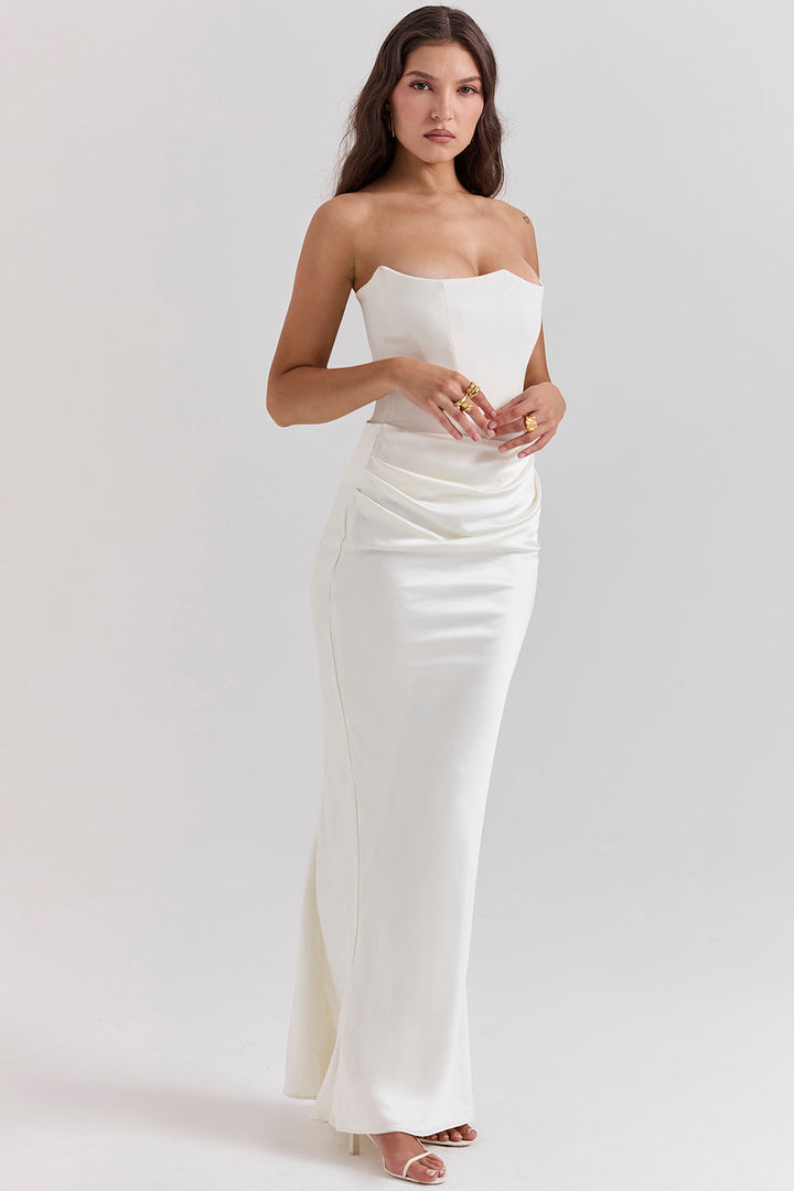 Marina | Elegant strapless corset dress 3