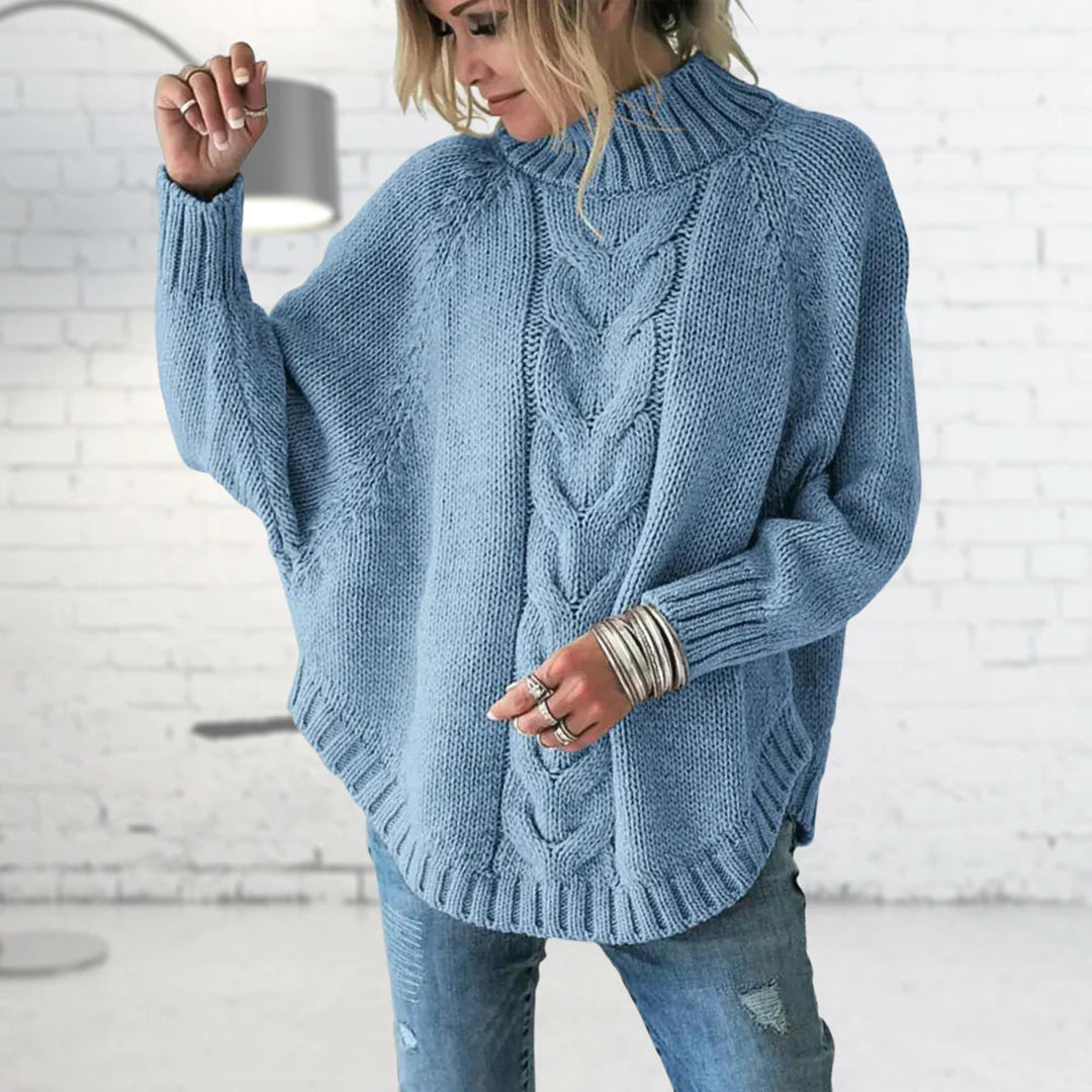 Mary | Elegant knitted turtleneck sweater 0