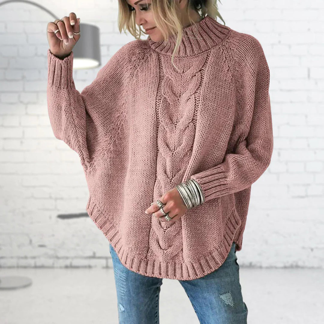 Mary | Elegant knitted turtleneck sweater 1