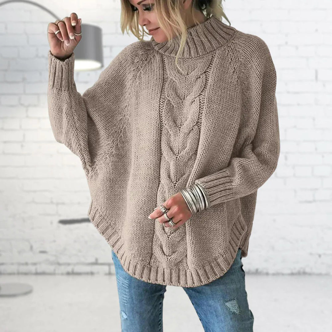 Mary | Elegant knitted turtleneck sweater 2