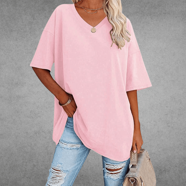Matilda | Women's Casual V-Neck Short Sleeve 14