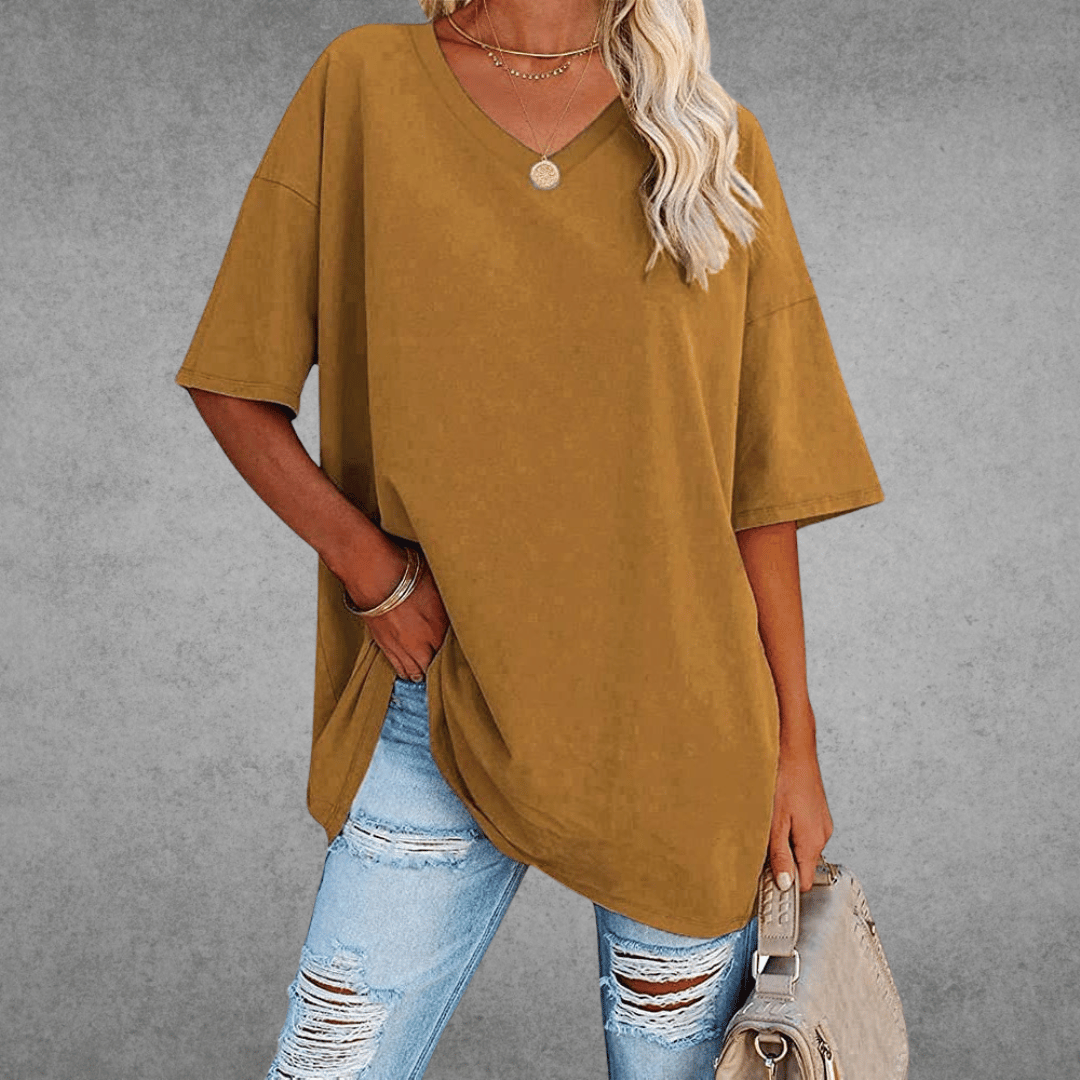 Matilda | Women's Casual V-Neck Short Sleeve 17