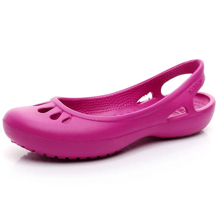 Mia | Lightweight Waterproof Jelly Comfort Clogs 3