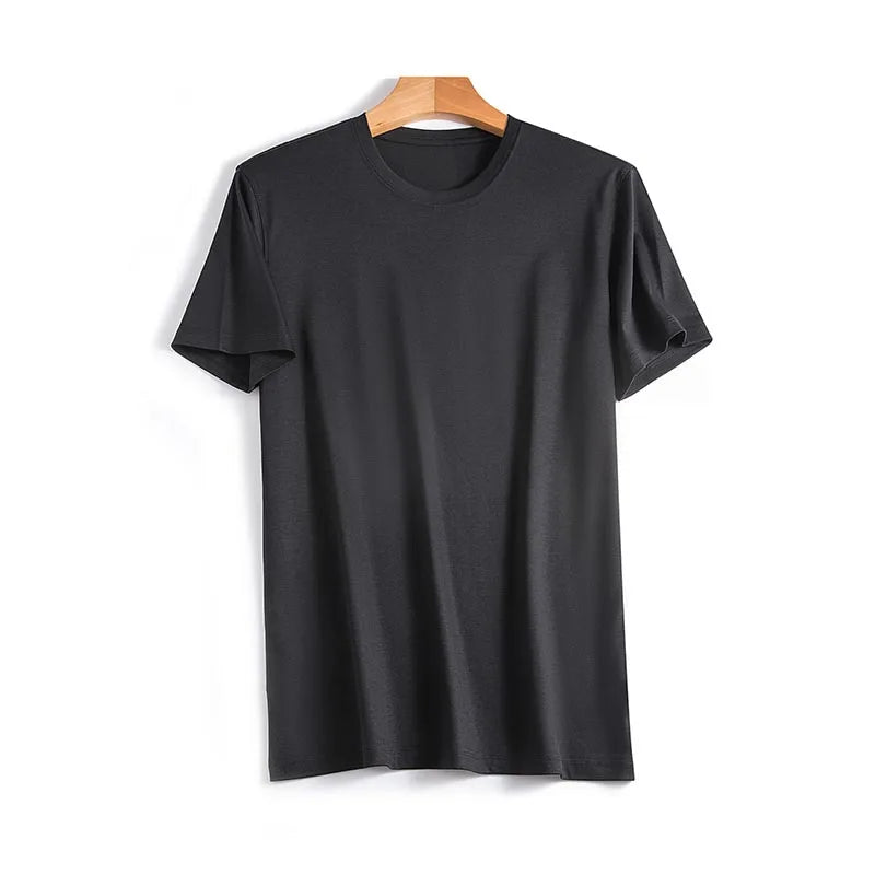 Michael | Silk half sleeve T-shirt 11