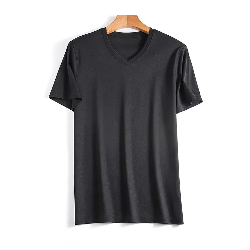 Michael | Silk half sleeve T-shirt 12