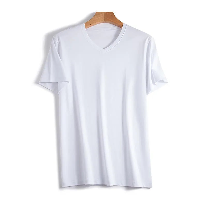 Michael | Silk half sleeve T-shirt 14