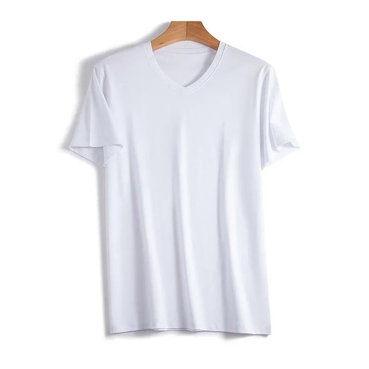 Michael | Silk half sleeve T-shirt 14