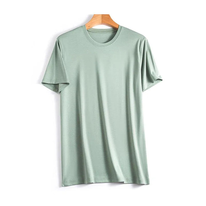 Michael | Silk half sleeve T-shirt 15