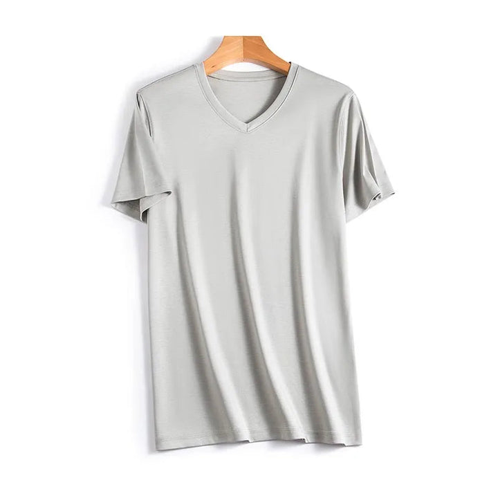 Michael | Silk half sleeve T-shirt 17