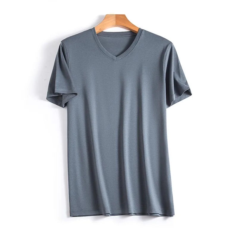 Michael | Silk half sleeve T-shirt 19