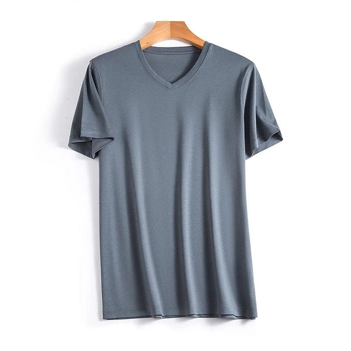 Michael | Silk half sleeve T-shirt 19