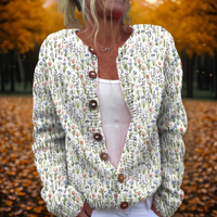 Amelia | Artistic And Colorful Spring Cardigan
