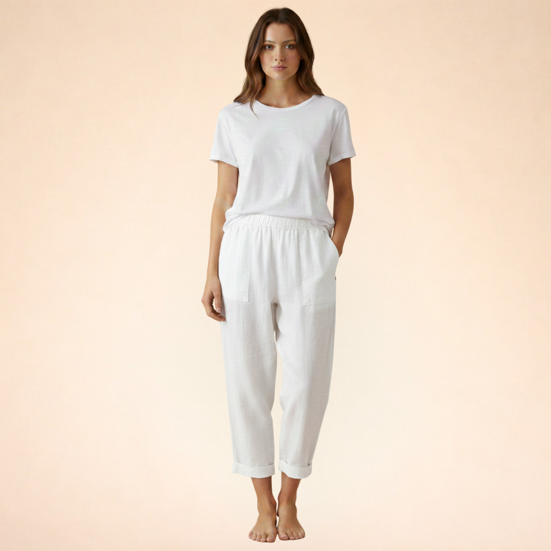 Mira | Ultra-soft trousers with side pockets 1
