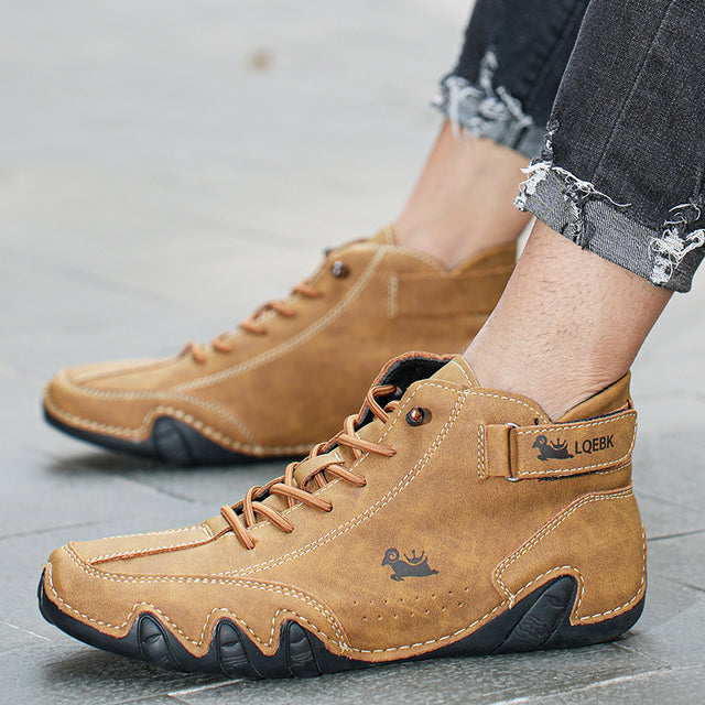 Mitchell | Comfortable Leather Barefoot Shoes 1