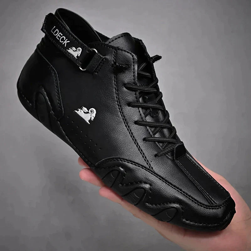 Mitchell | Comfortable Leather Barefoot Shoes 12