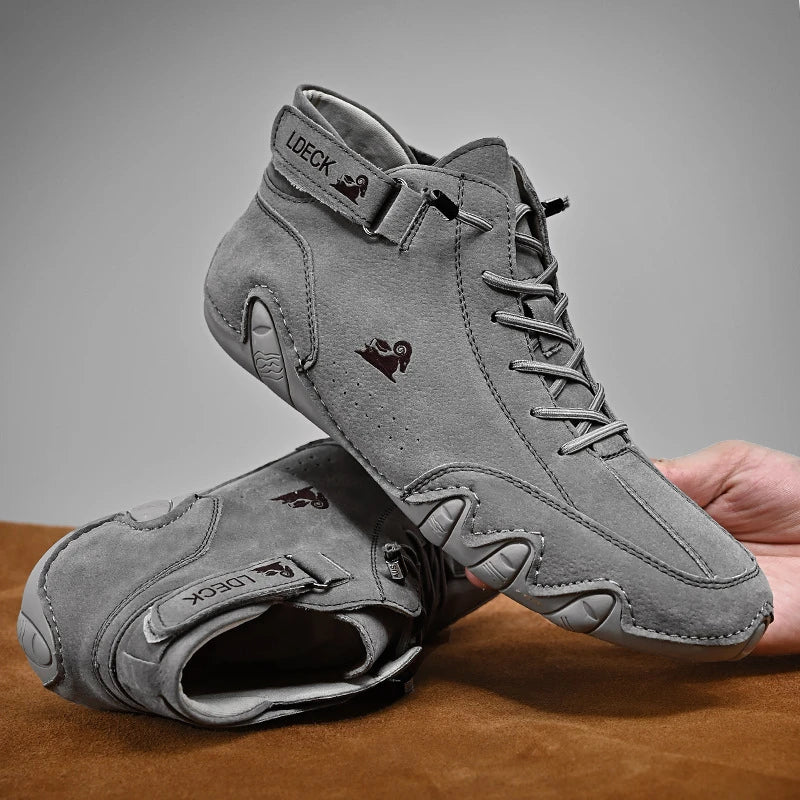 Mitchell | Comfortable Leather Barefoot Shoes 13