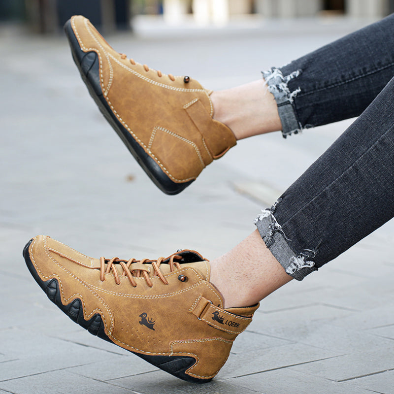 Mitchell | Comfortable Leather Barefoot Shoes 7