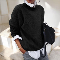 Stefanie | Soft And Effortless Minimalist Knit Sweater