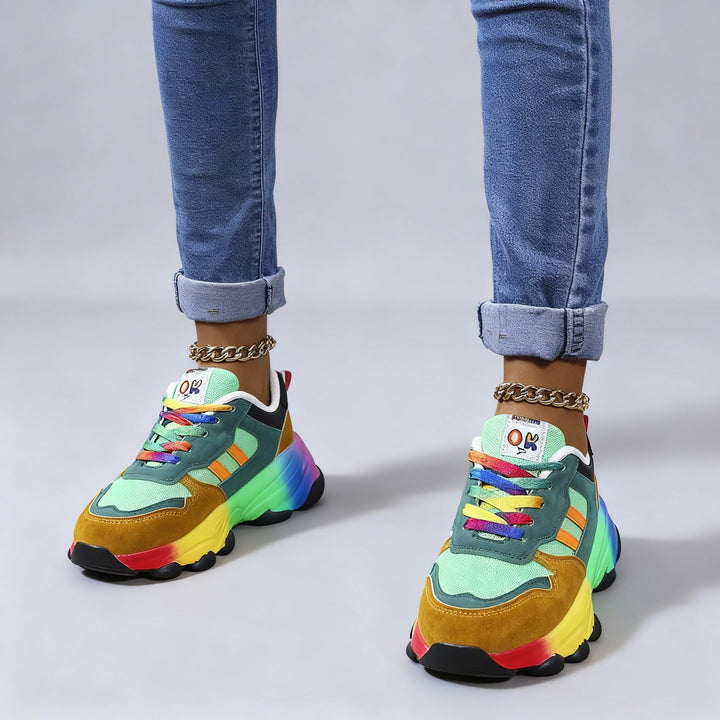 Natalie | Orthopedic Lightweight Multi-Color Sneakers 2