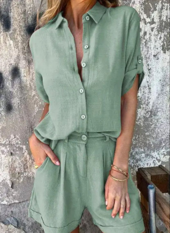 Noa | Two-Piece Linen Blend Set 5