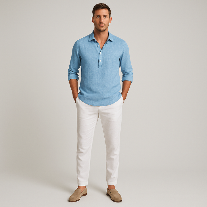 Noble | Men’s Dress Shirt – Tailored, Comfortable & Versatile Cotton Blend 1
