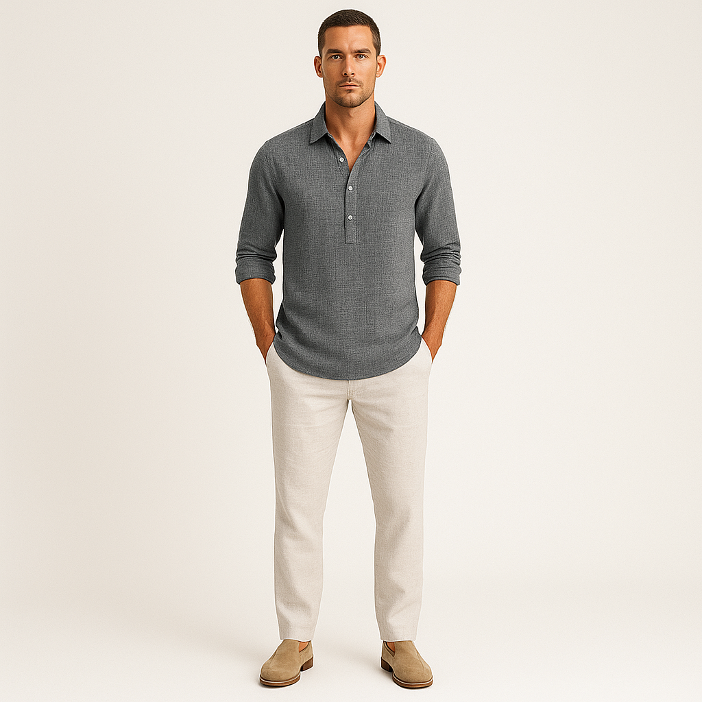Noble | Men’s Dress Shirt – Tailored, Comfortable & Versatile Cotton Blend 4