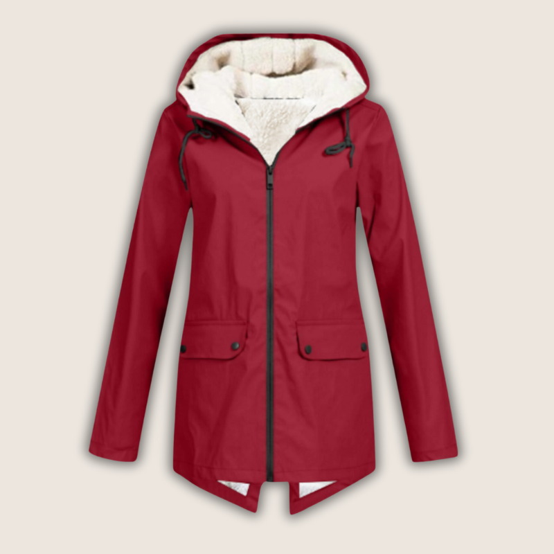 Nora | Comfortable and Waterproof Winter Rain Jacket 0