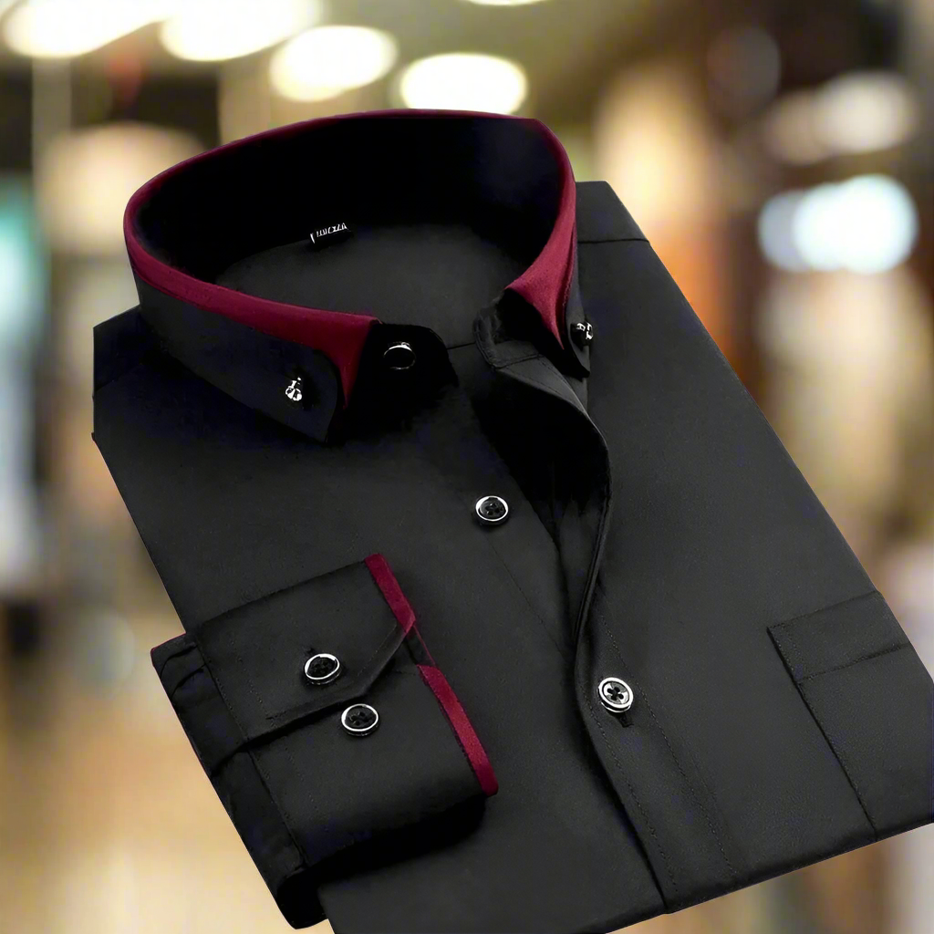 Oliver | Elegant and timeless long-sleeved premium shirt 0