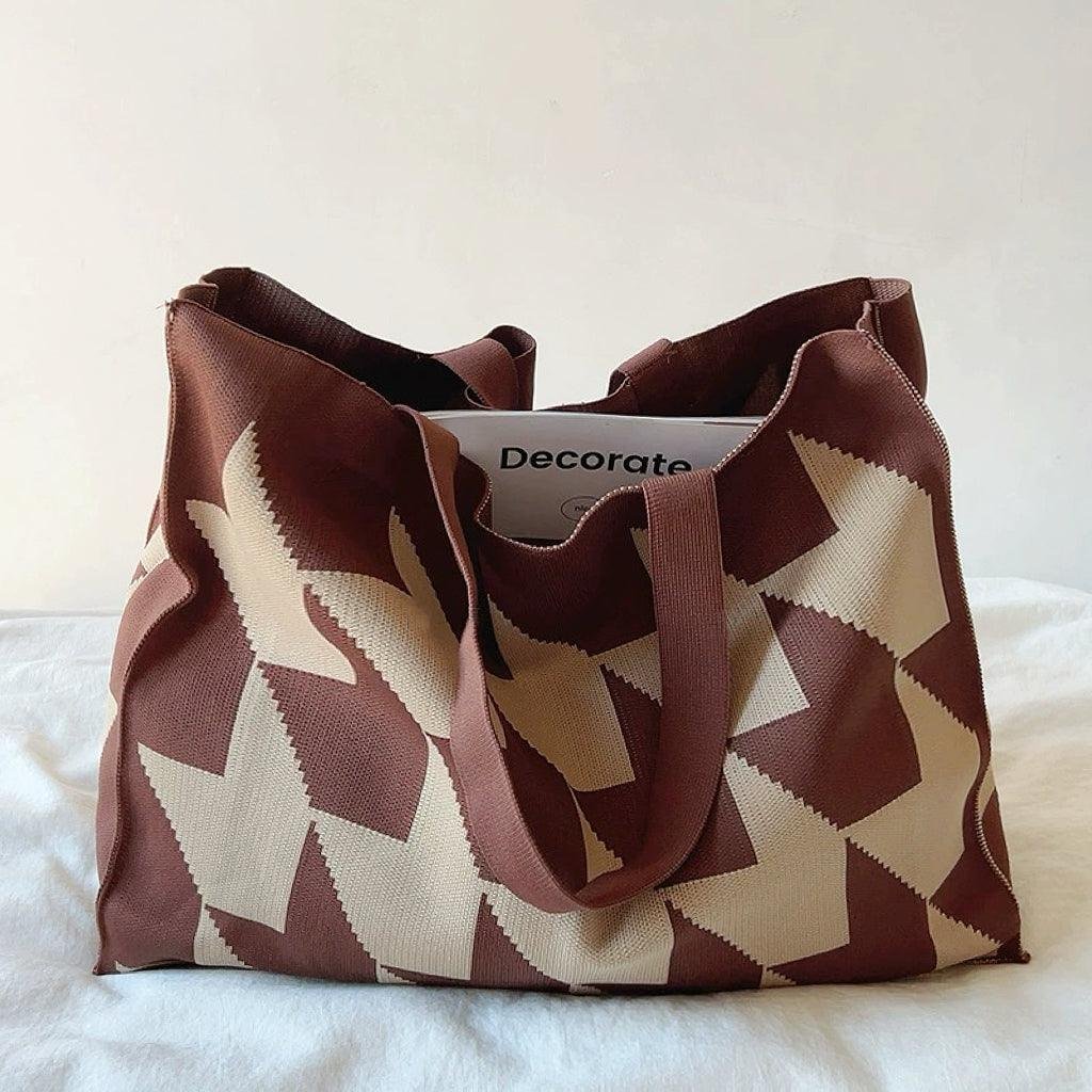 Pauline | Oversized Graphic Canvas Tote Bag 2