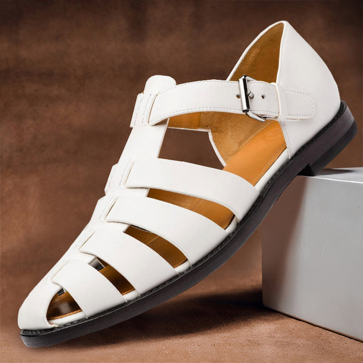 Peter | Classic And Supportive Women's Leather Sandals 3