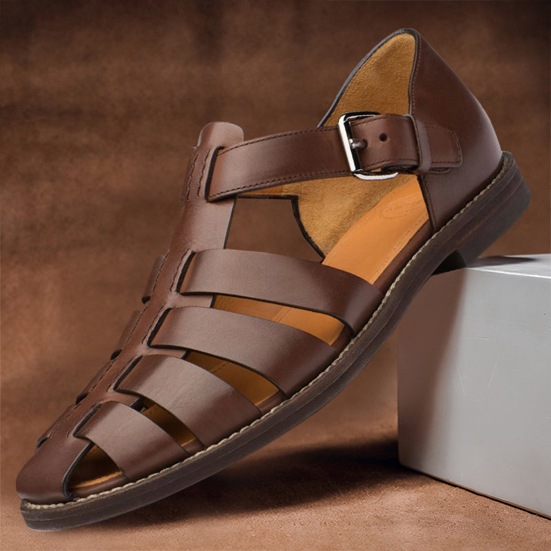 Peter | Classic And Supportive Women's Leather Sandals 4