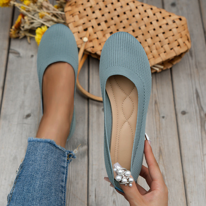 Petra | Orthopedic Breathable Flyweb Flat Shoes 9