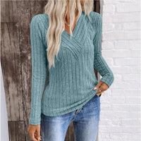 Nora | Elegant And Comfortable Textured Stripe Sweater