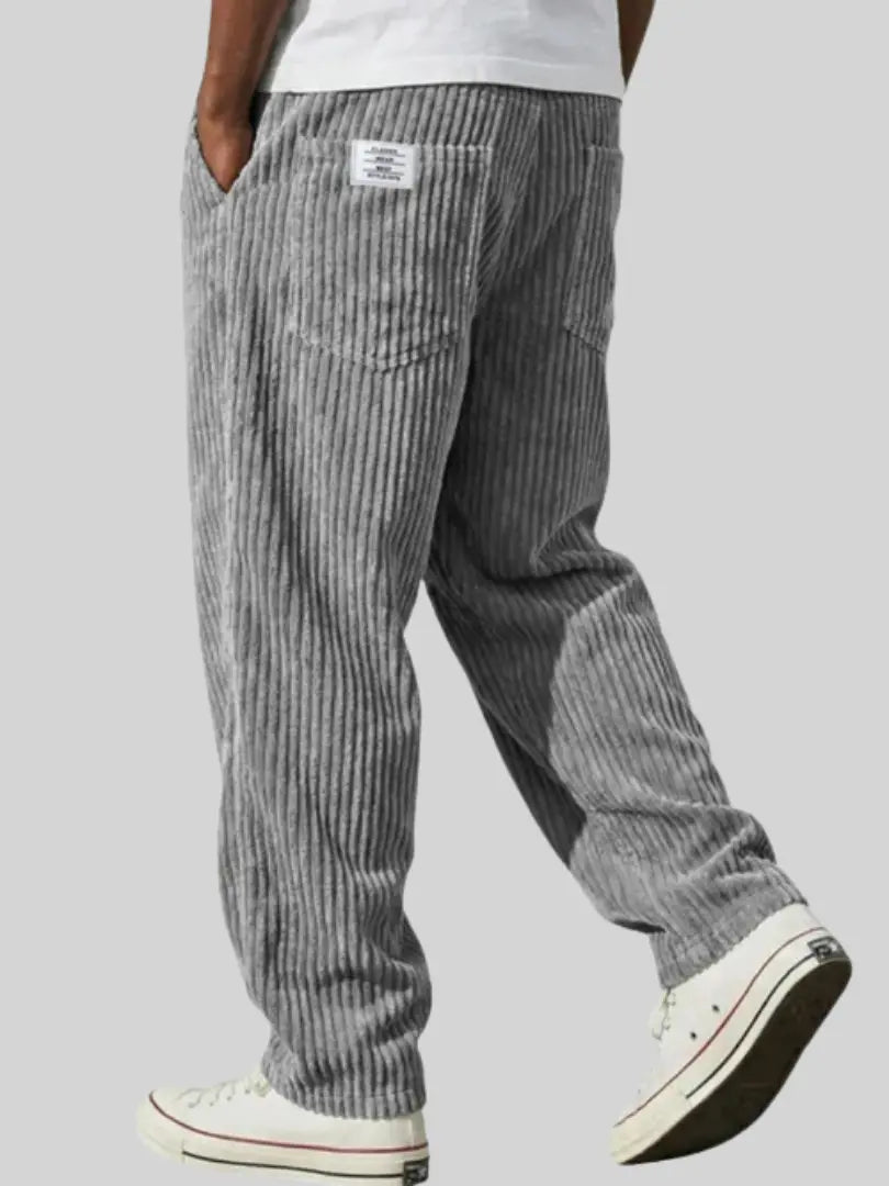 Ronald | Comfortable and relaxed fit corduroy trousers 0