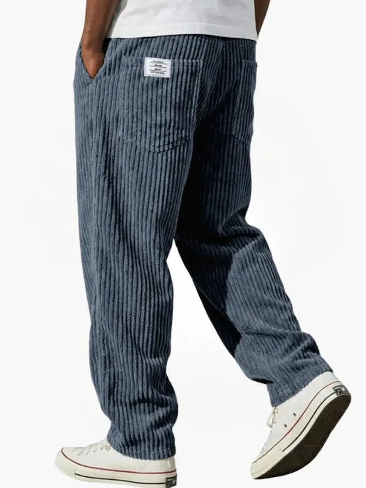 Ronald | Comfortable and relaxed fit corduroy trousers 2
