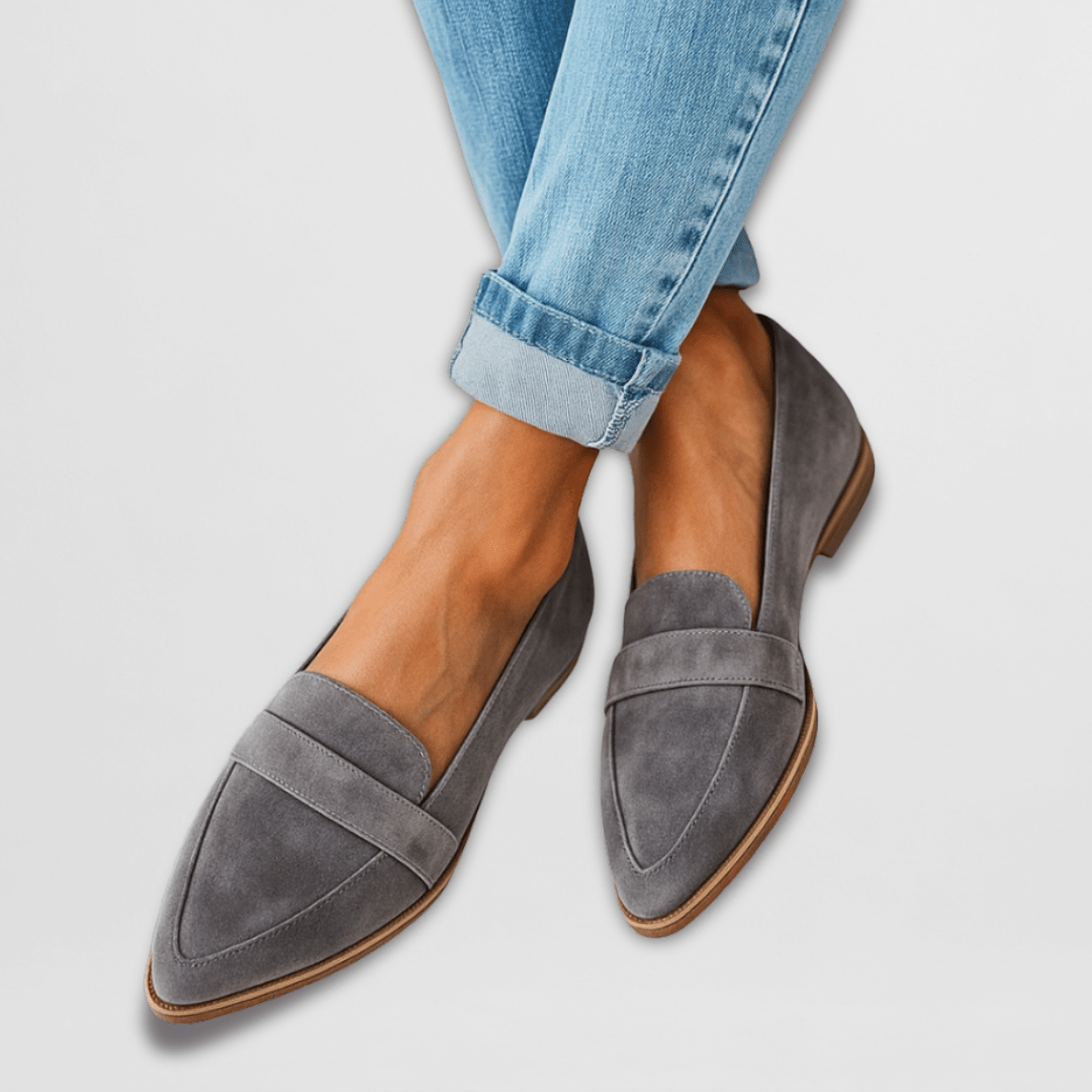 Rose | Supportive And Comfortable Suede Orthopedic Loafers 1