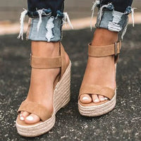 Claire | Stylish Woven Wedge Sandals For Women