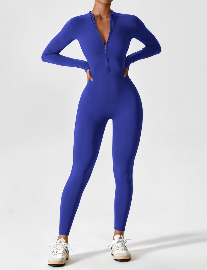 Savannah | Long  Sleeve Zipper Jumpsuit 13