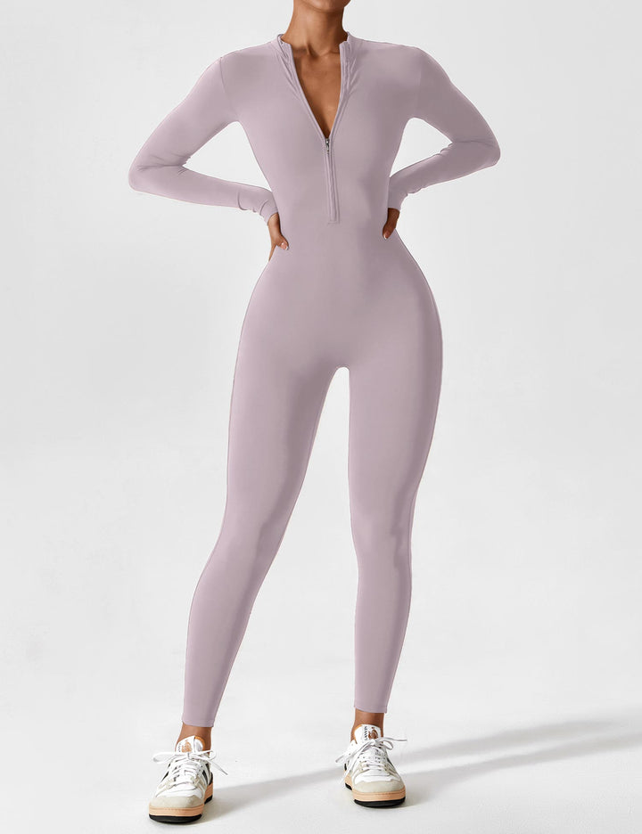 Savannah | Long  Sleeve Zipper Jumpsuit 17