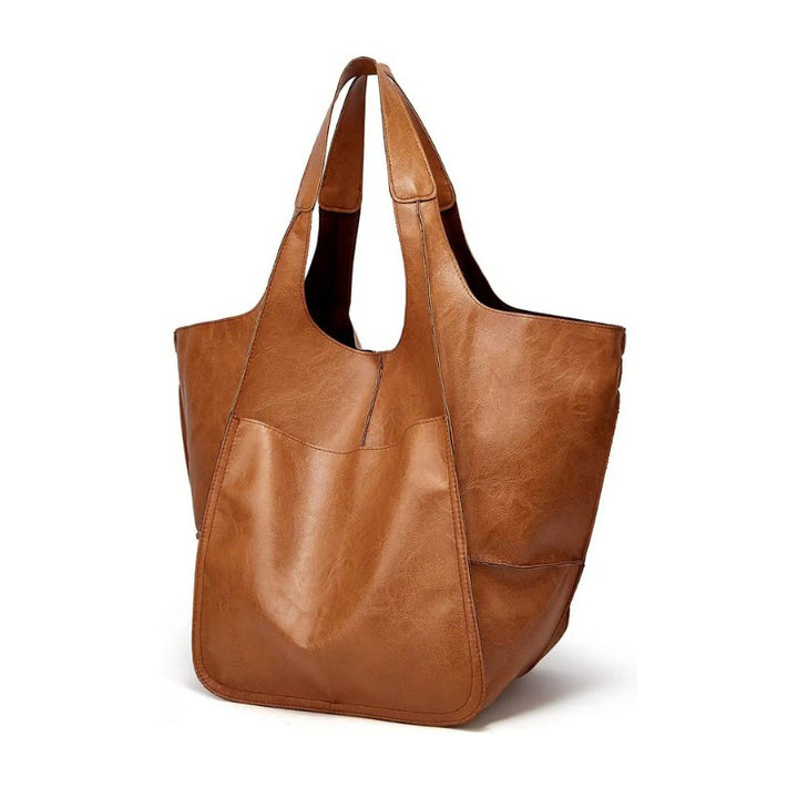 Savannah | Oversized Vegan Leather Tote Bag 10