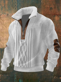 Ethan | Sophisticated Men's High Collar Sweater