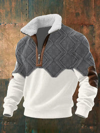 Lucas | Refined Men's Sweater With Raised Collar