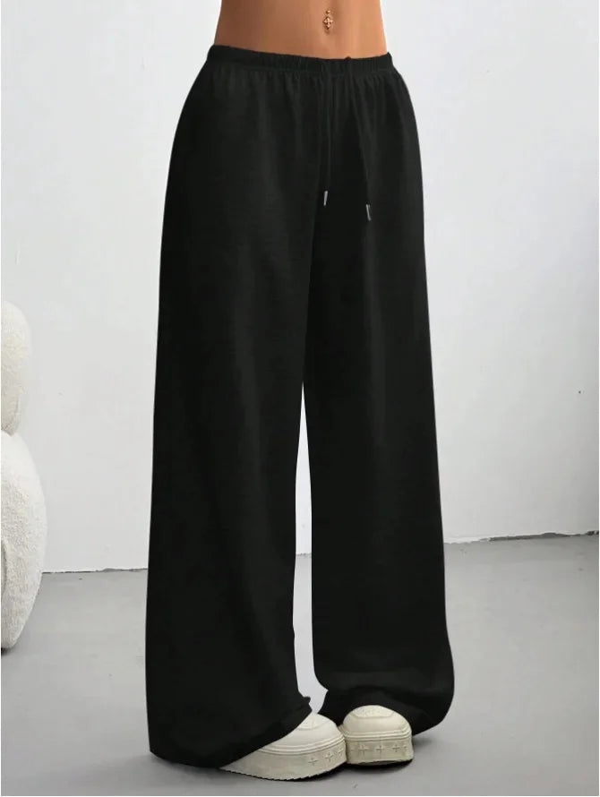 Sofia | Comfortable and modern wide leg jogging pants 5