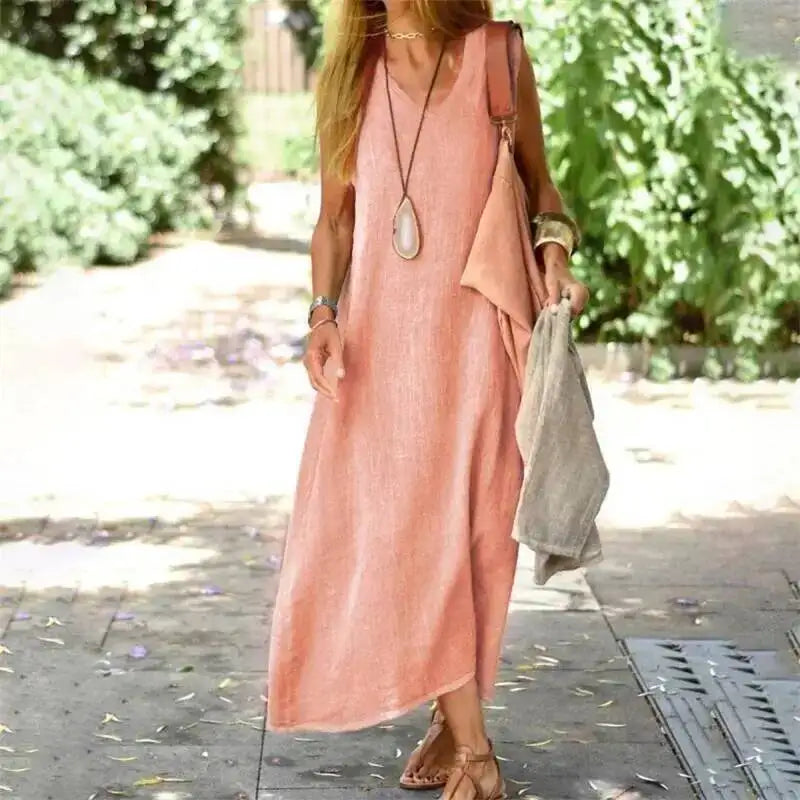 Soleil | Airy, Elegant & Comfortable Women's Summer Maxi Dress 0