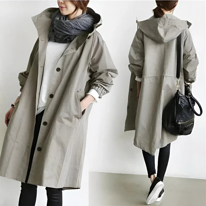 Sophia | Hooded coat 0