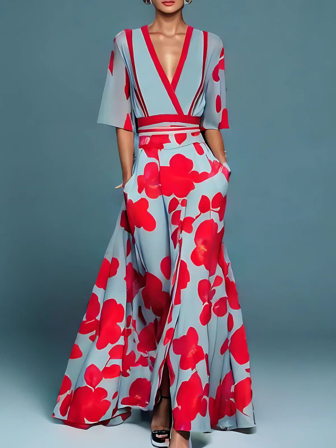 Sophie | Elegant and Sophisticated Floral Dress 1