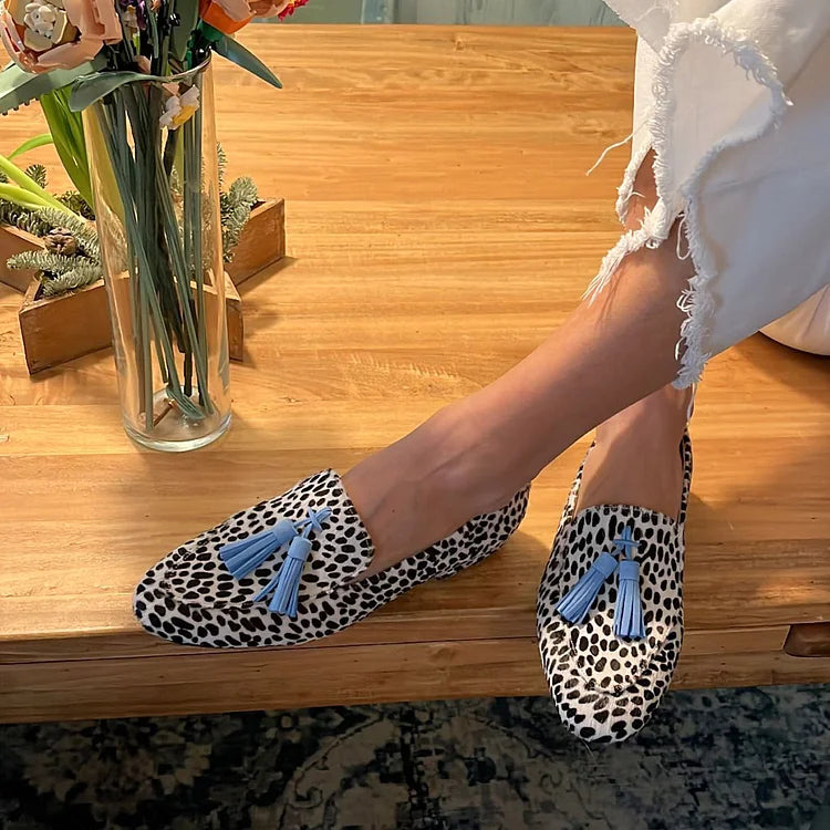Sophie | Stylish and Chic Leopard Print Loafers 0