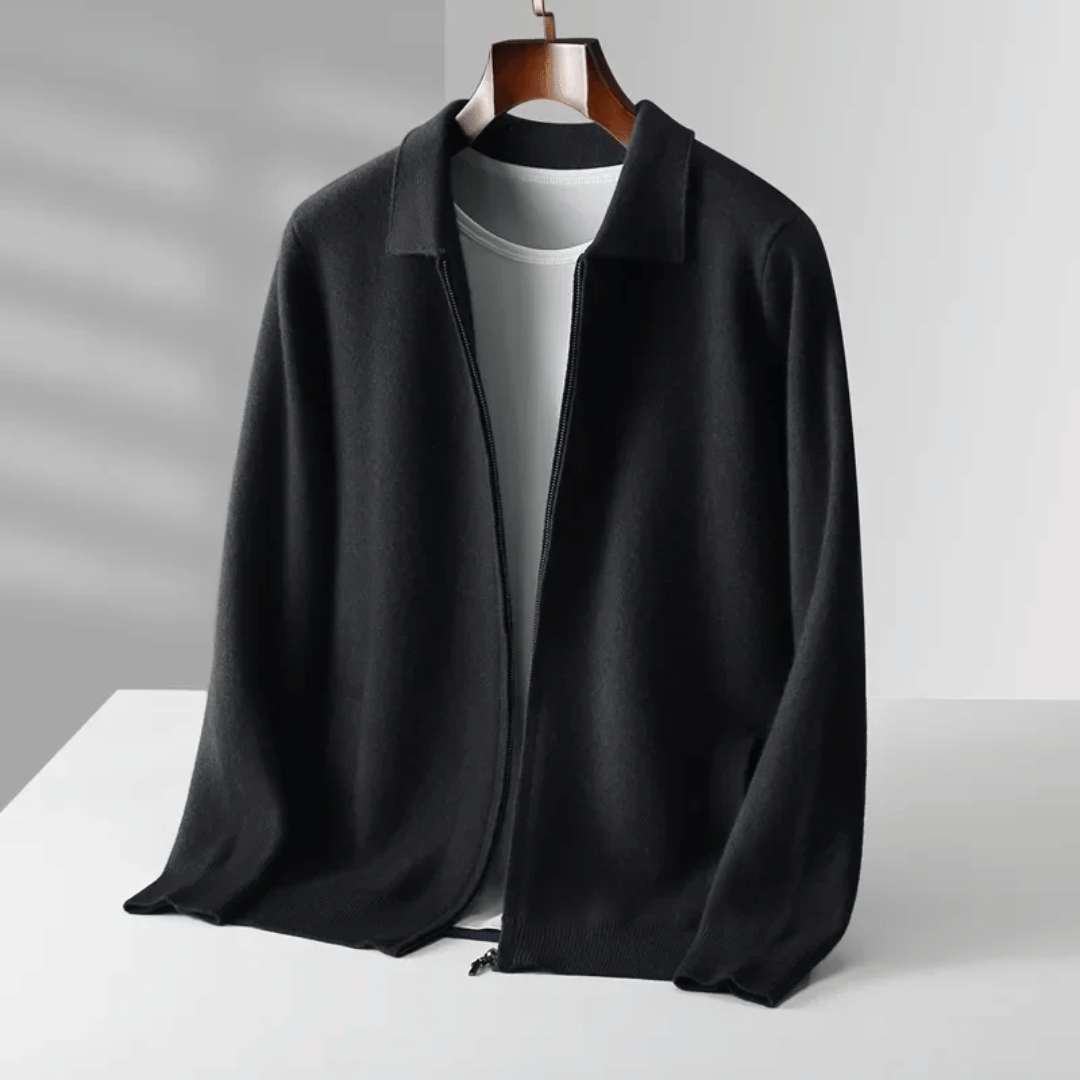 Spencer | Classic cashmere knit sweater 2